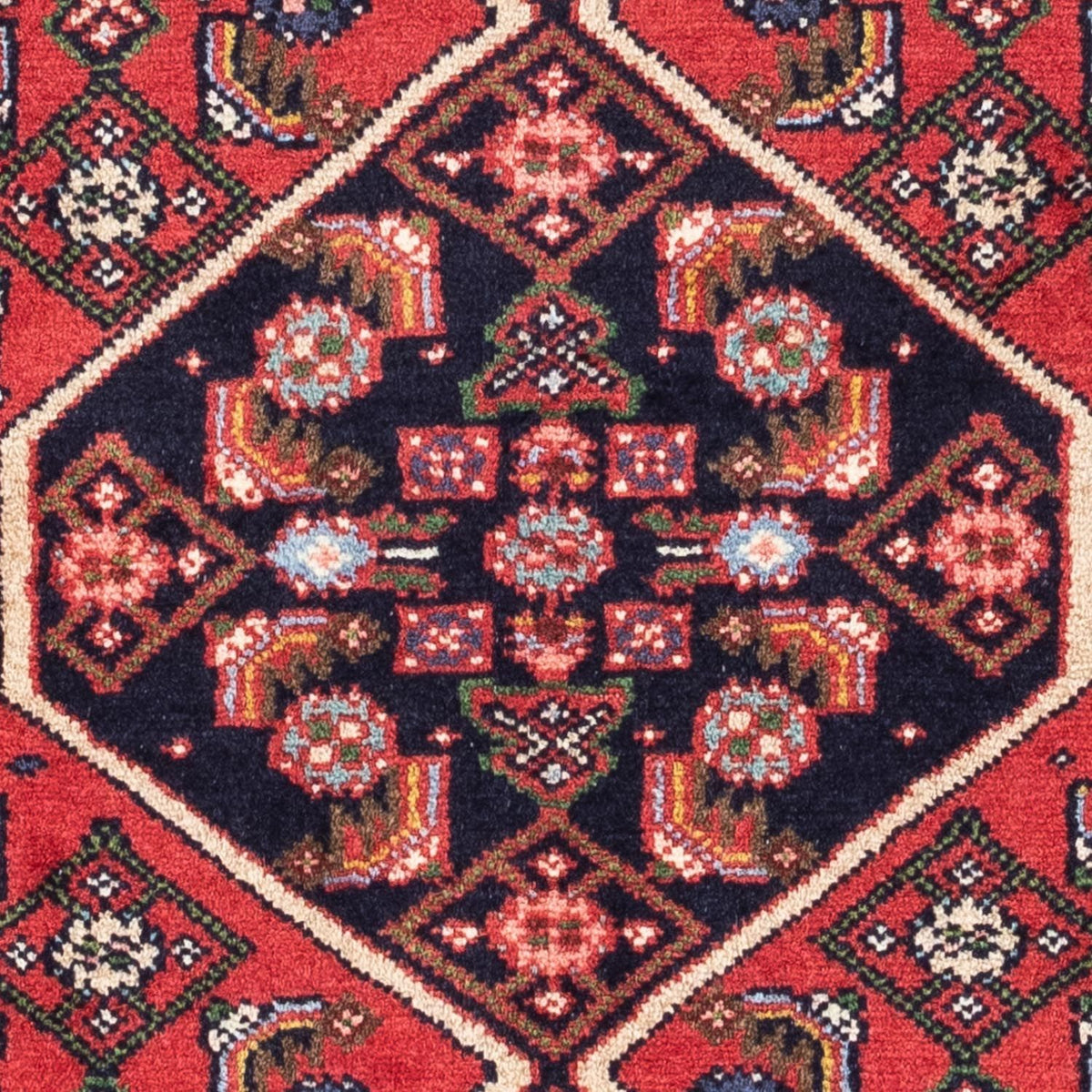 Alfombra persa - Nómada - 128 x 82 cm - rojo