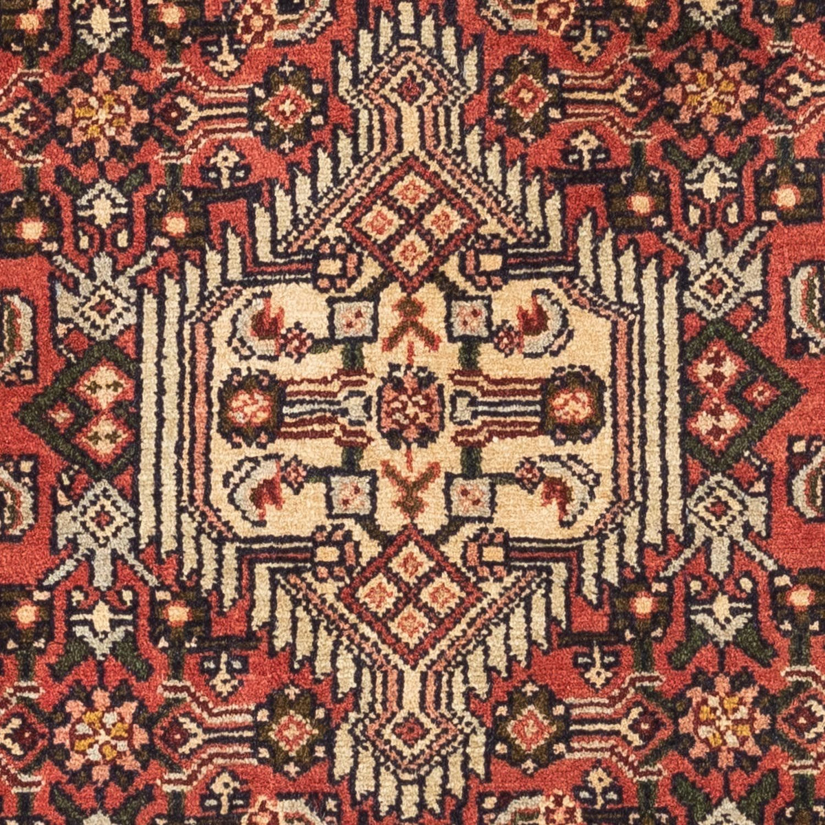 Alfombra persa - Nómada - 120 x 77 cm - rojo