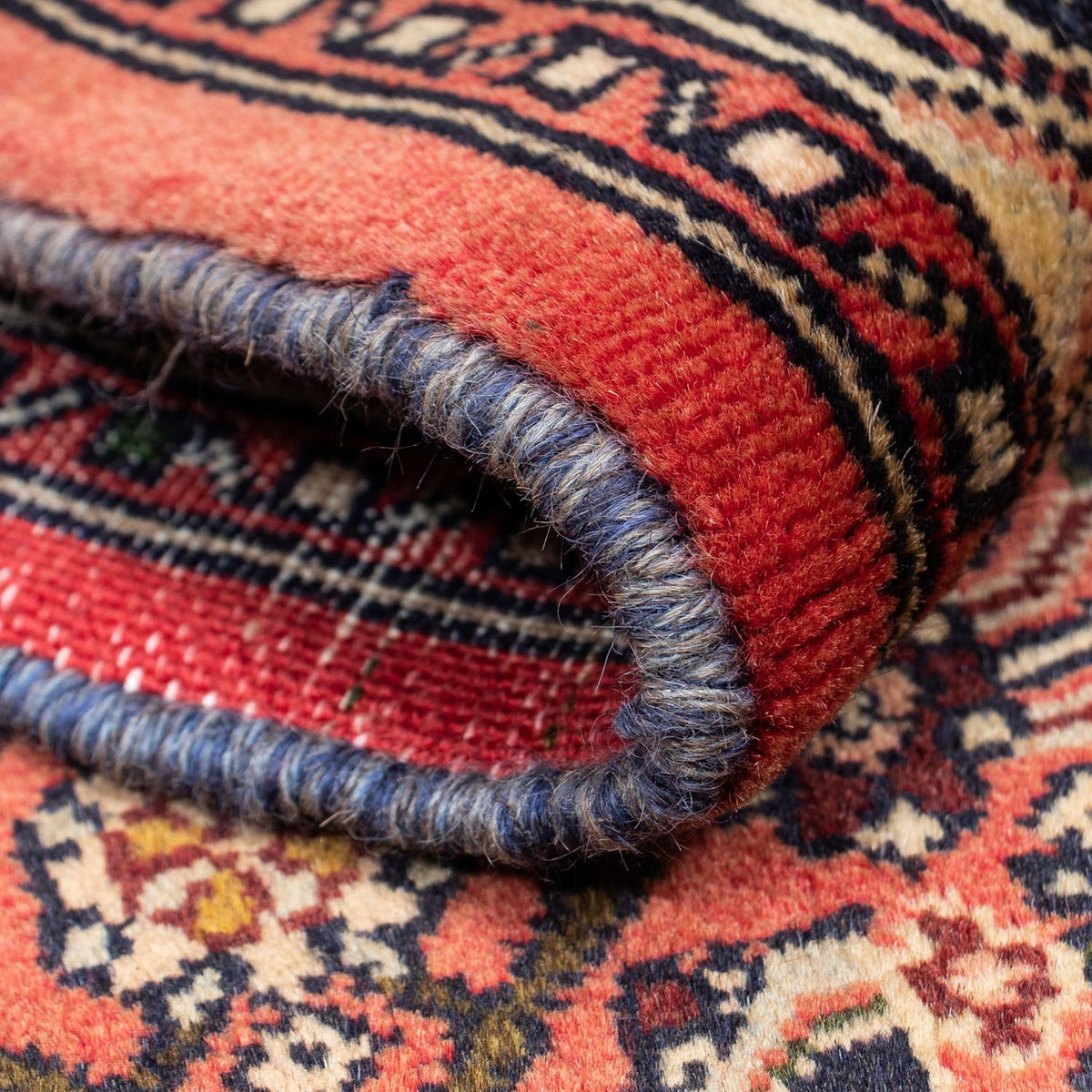 Alfombra persa - Nómada - 120 x 77 cm - rojo