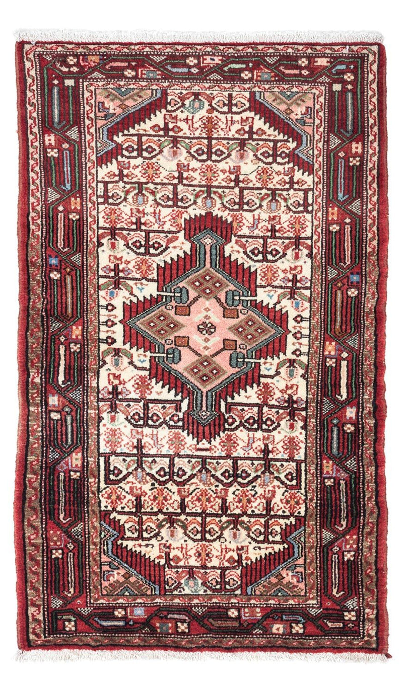 Alfombra persa - Nómada - 125 x 78 cm - rojo claro