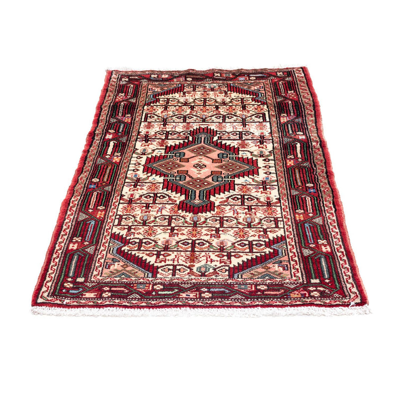 Alfombra persa - Nómada - 125 x 78 cm - rojo claro