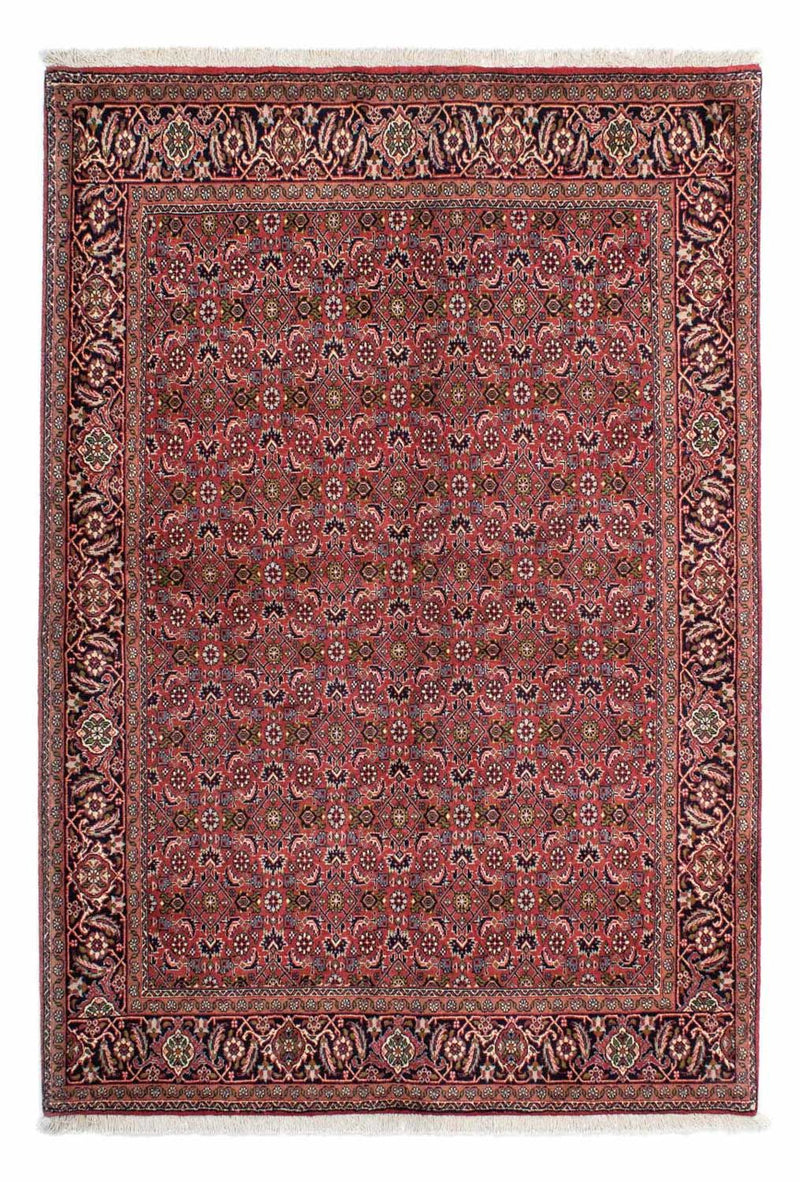 Alfombra persa - Bidjar - 207 x 142 cm - rojo