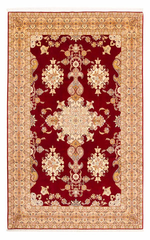 Alfombra Persa - Tabriz - Real - 312 x 200 cm - rojo oscuro