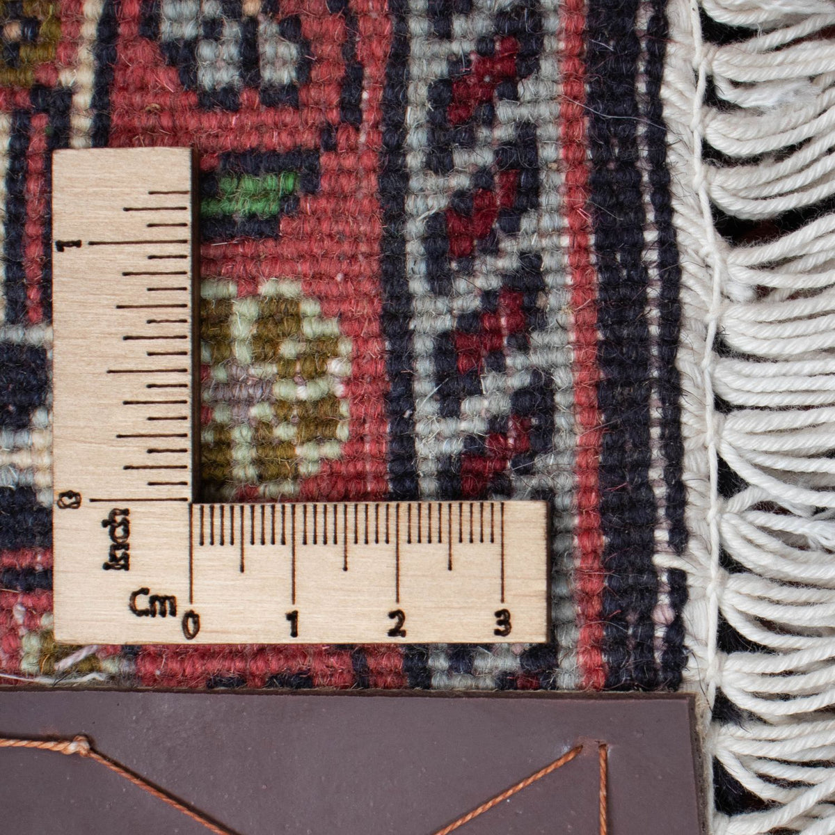 Alfombra de pasillo Alfombra persa - Bidjar - 313 x 83 cm - rojo claro