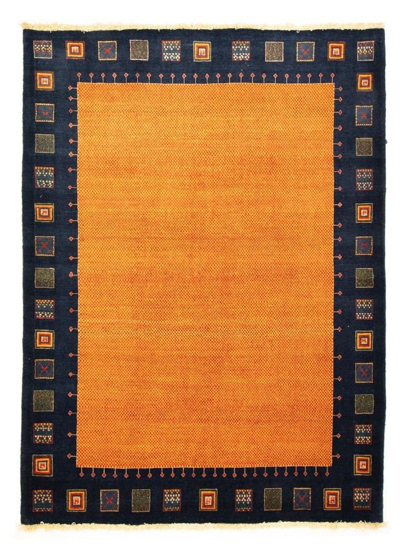 Alfombra Gabbeh - Loribaft Persa - 238 x 172 cm - naranja