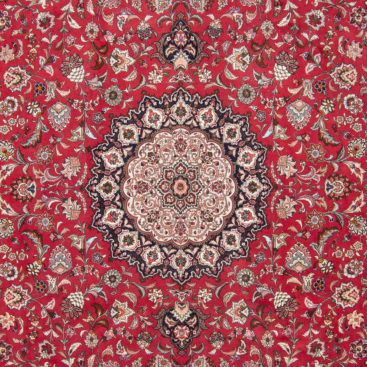 Alfombra Persa - Tabriz - Real - 307 x 250 cm - rojo