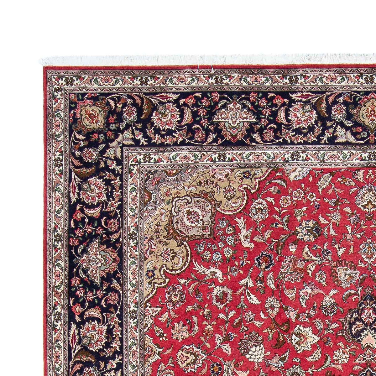 Alfombra Persa - Tabriz - Real - 307 x 250 cm - rojo