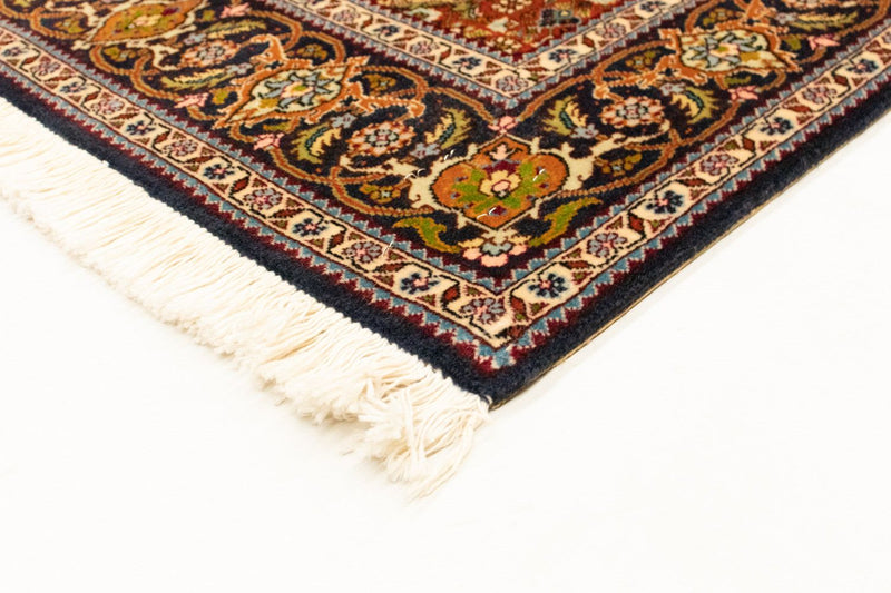 Alfombra persa - Tabriz - 152 x 100 cm - rojo oscuro