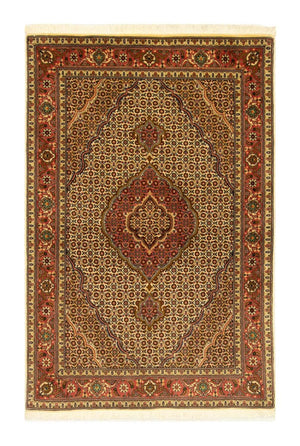 Alfombra Persa - Tabriz - Real - 150 x 102 cm - beige