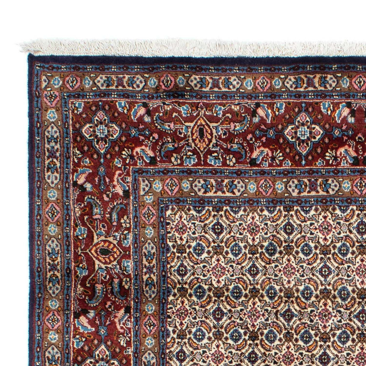 Alfombra persa - Clásica - 198 x 143 cm - azul oscuro