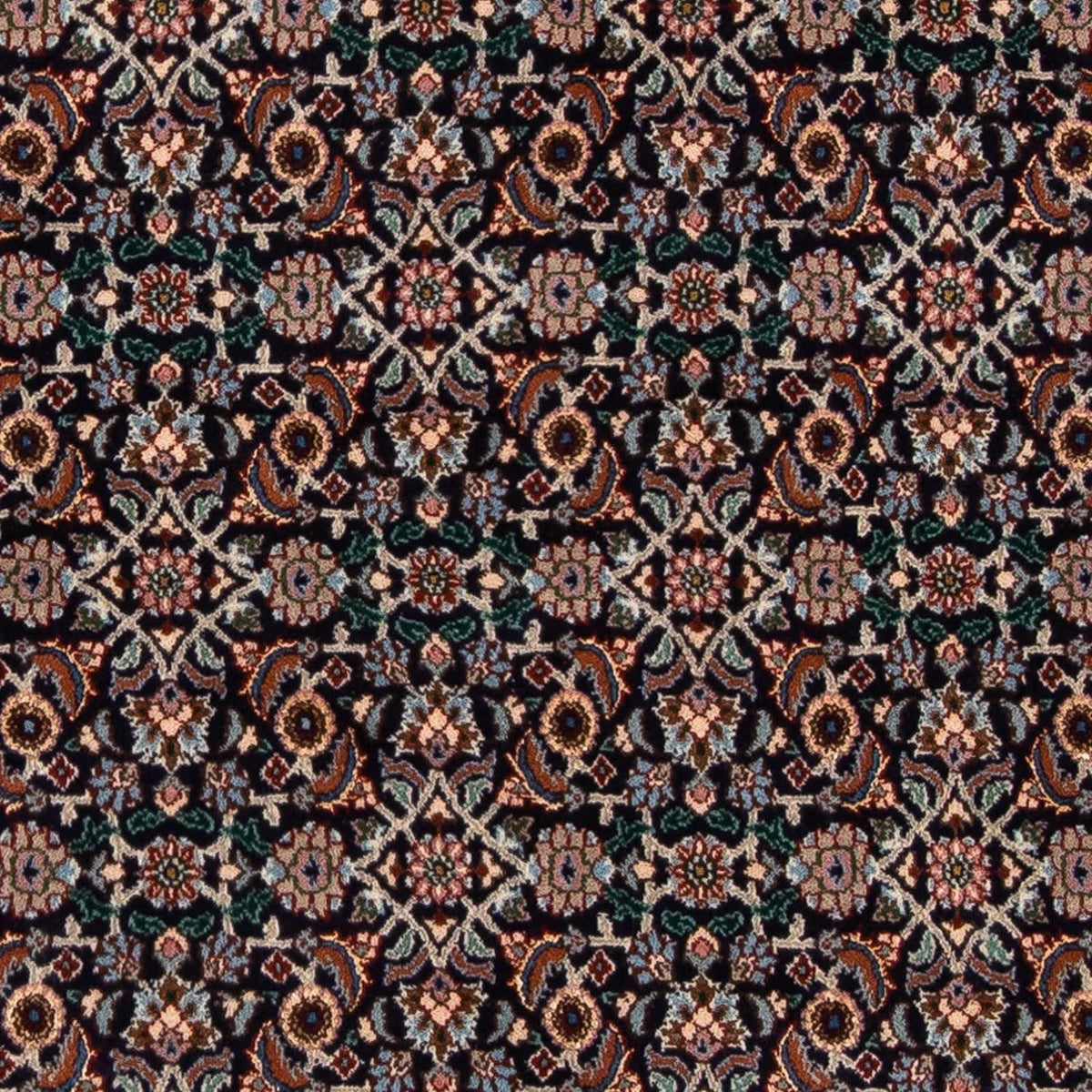 Alfombra persa - Clásica - 197 x 148 cm - azul oscuro