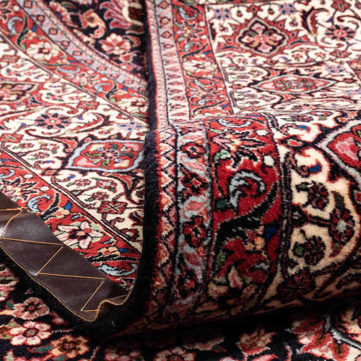 Alfombra persa - Bidjar - 342 x 250 cm - negro