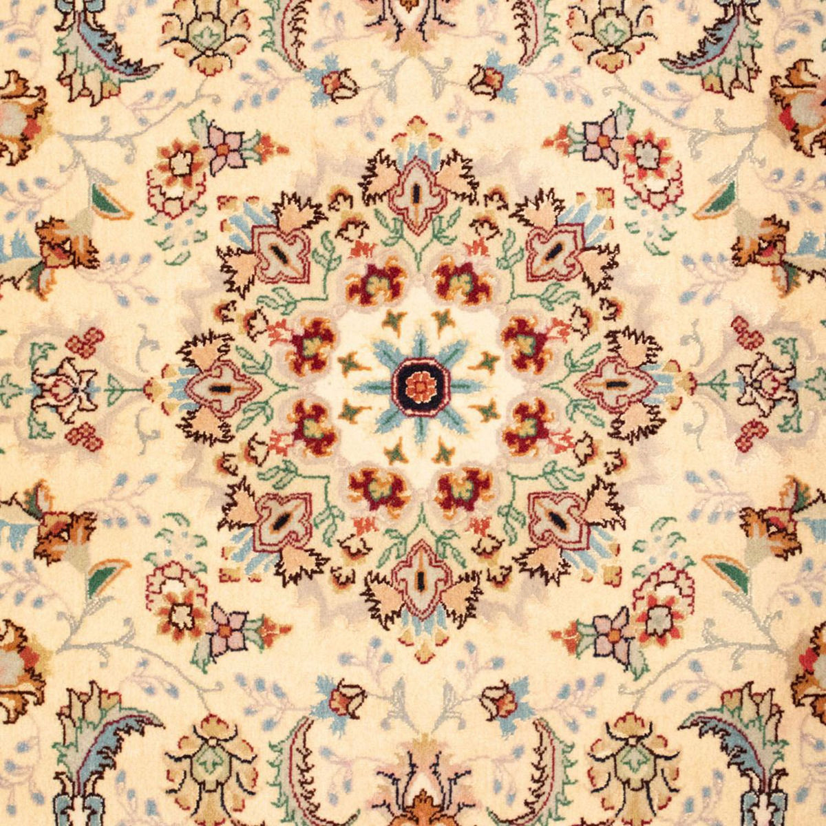 Alfombra Persa - Tabriz - Real - 148 x 102 cm - beige