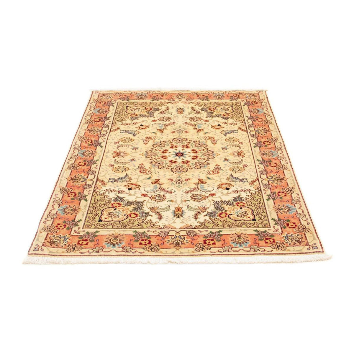 Alfombra Persa - Tabriz - Real - 148 x 102 cm - beige