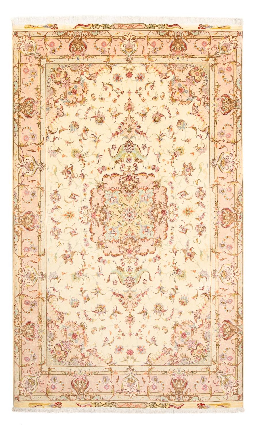 Alfombra Persa - Tabriz - Real - 288 x 198 cm - beige