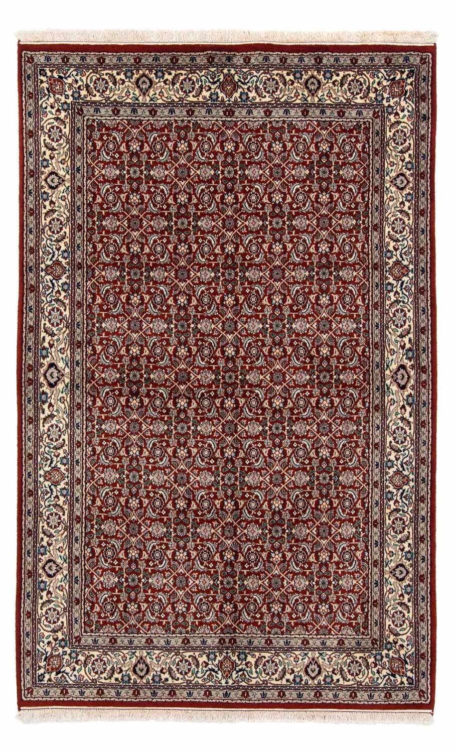 Alfombra persa - Clásica - 218 x 138 cm - rojo oscuro