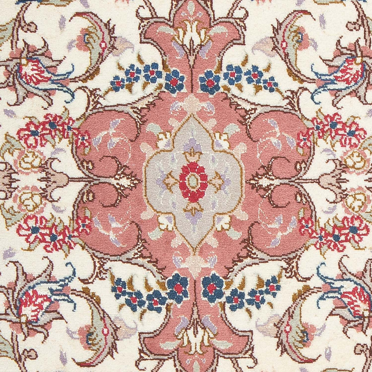 Alfombra Persa - Tabriz - Real - 90 x 60 cm - beige