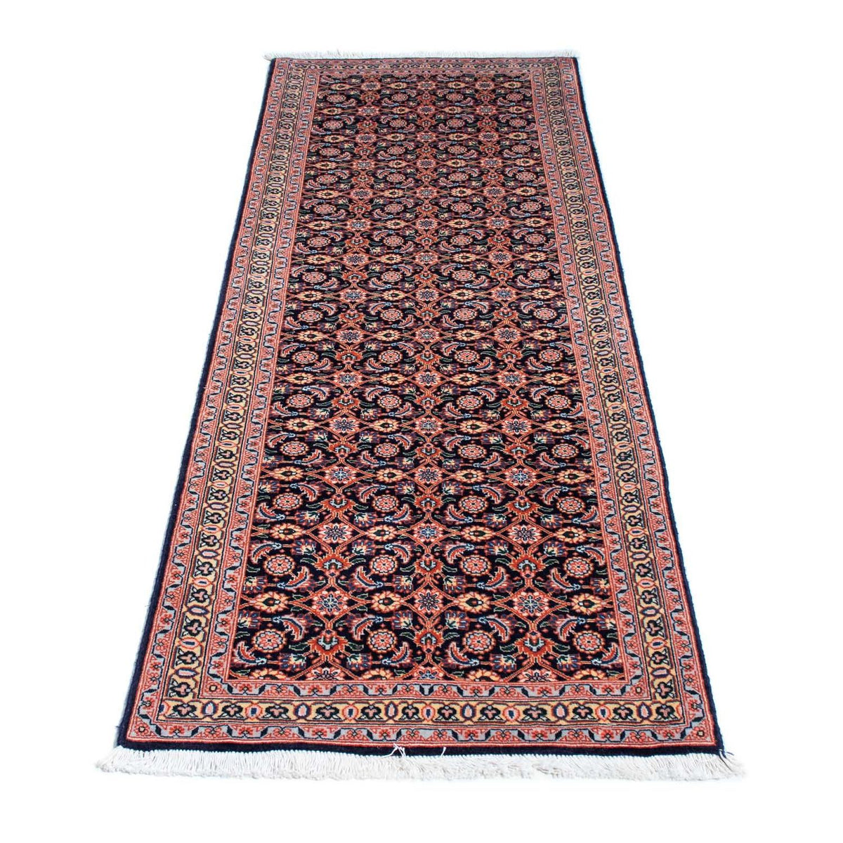 Alfombra de pasillo Alfombra persa - Tabriz - 200 x 63 cm - multicolor