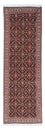 Alfombra de pasillo Alfombra persa - Tabriz - 202 x 67 cm - azul oscuro