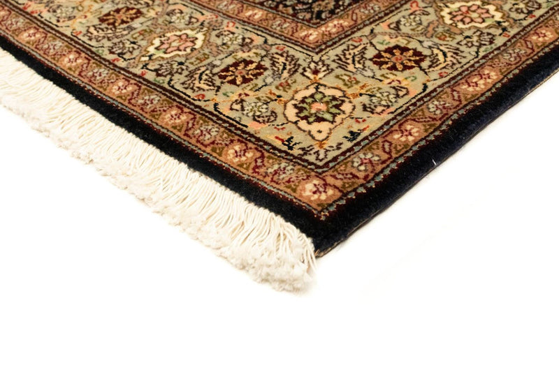 Alfombra Persa - Tabriz - Real - 141 x 100 cm - azul oscuro