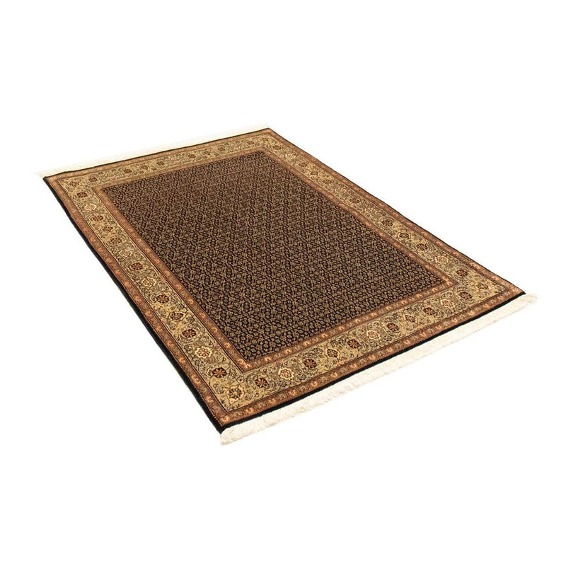 Alfombra Persa - Tabriz - Real - 141 x 100 cm - azul oscuro