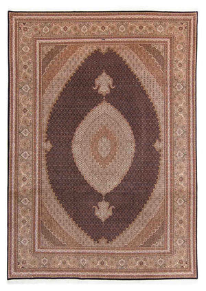 Alfombra persa - Tabriz - 352 x 252 cm - marrón claro