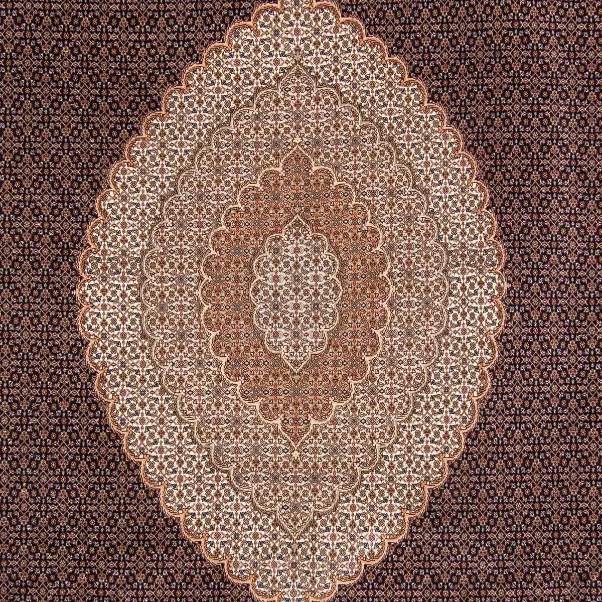 Alfombra persa - Tabriz - 352 x 252 cm - marrón claro
