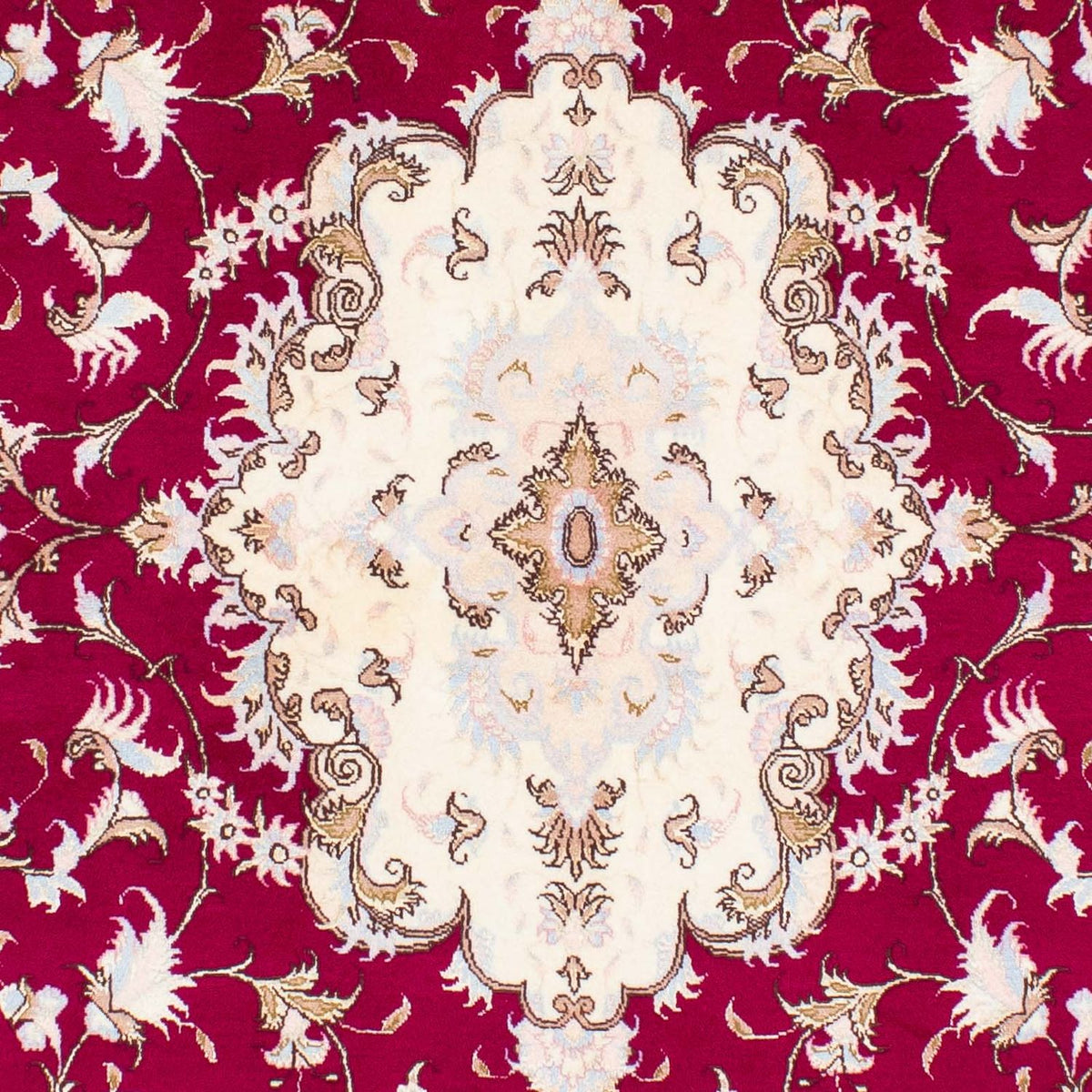 Alfombra Persa - Tabriz - Real - 240 x 169 cm - rojo