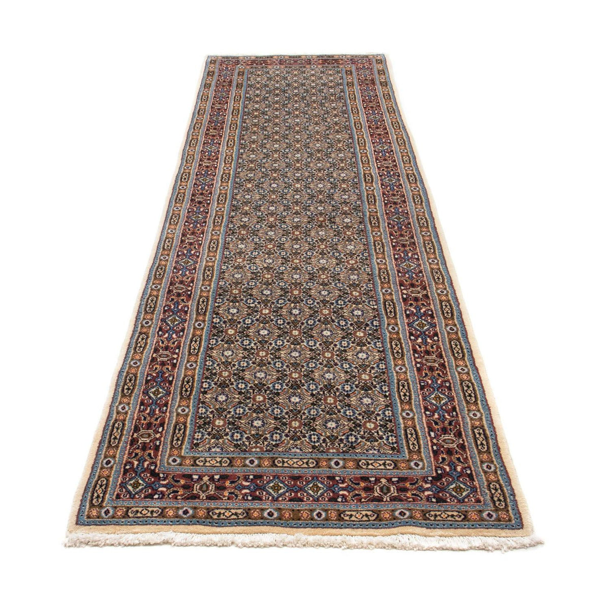 Alfombra de pasillo Alfombra persa - Clásica - 303 x 80 cm - marrón