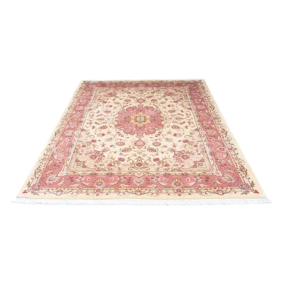 Alfombra Persa - Tabriz - Real - 240 x 170 cm - beige