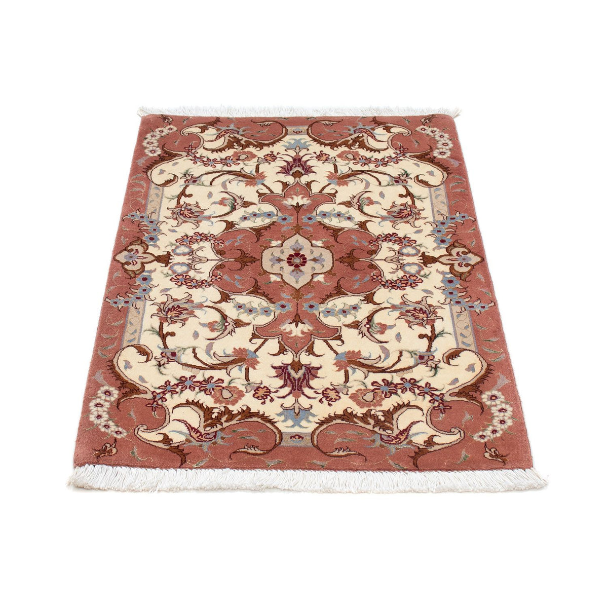 Alfombra Persa - Tabriz - Real - 92 x 61 cm - beige