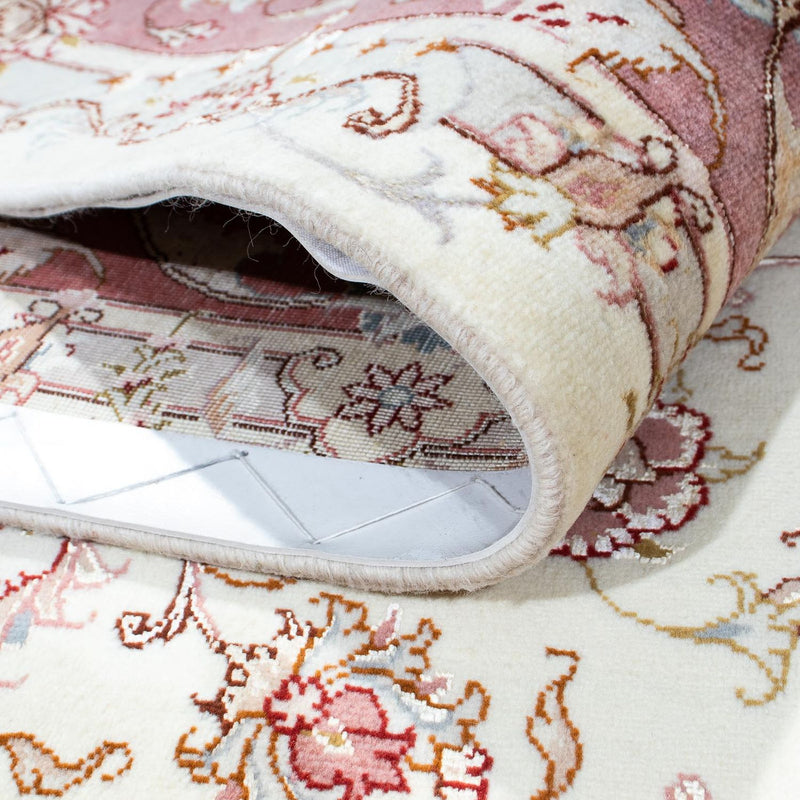 Alfombra Persa - Tabriz - Real - 237 x 163 cm - beige