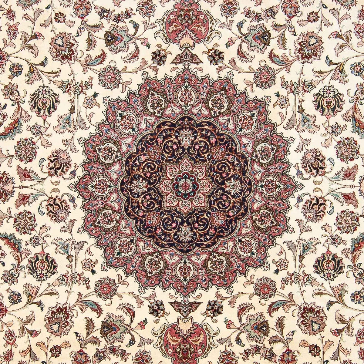 Alfombra Persa - Tabriz - Real - 306 x 252 cm - beige