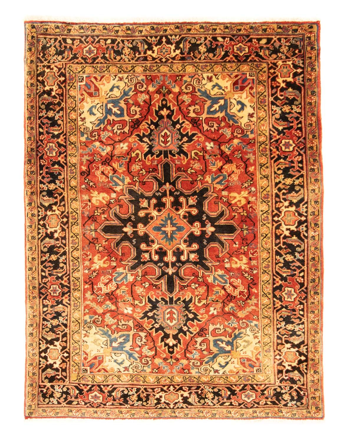 Alfombra persa - Nómada - 190 x 144 cm - rojo