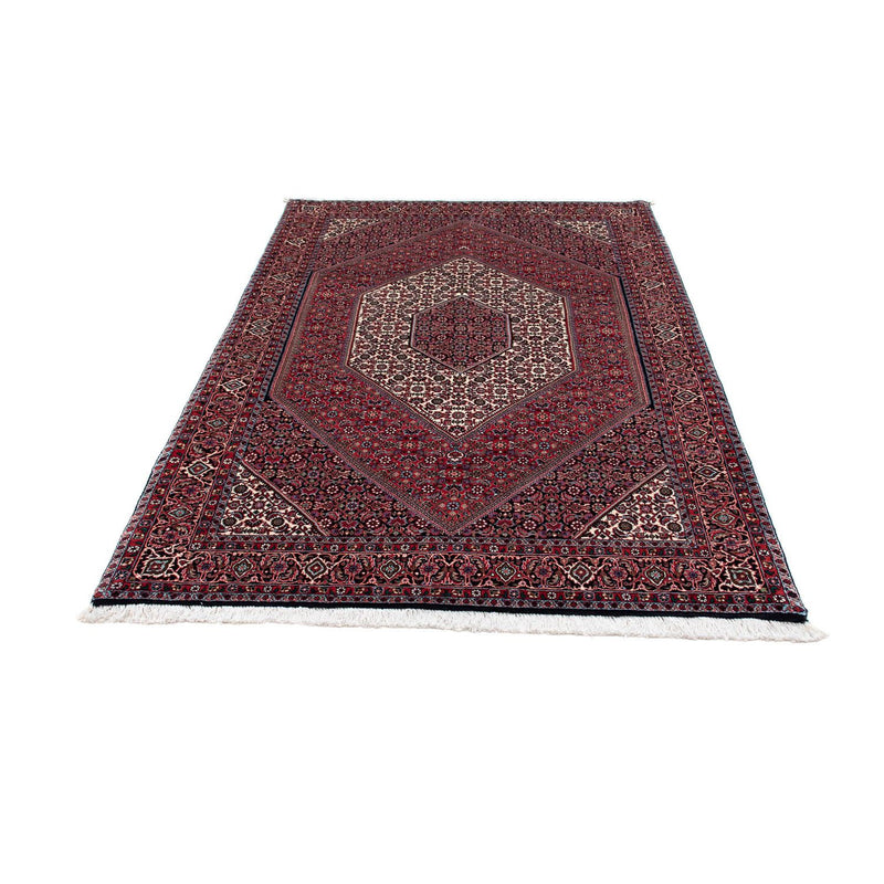 Alfombra persa - Bidjar - 215 x 128 cm - rojo claro