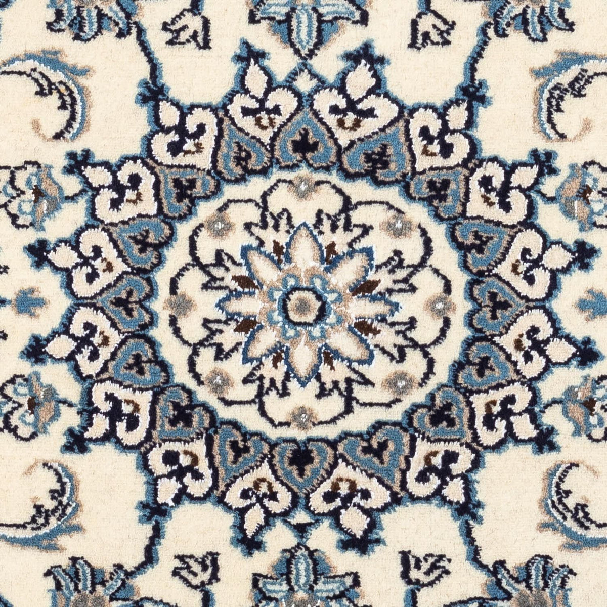 Alfombra persa - Nain - 136 x 86 cm - beige