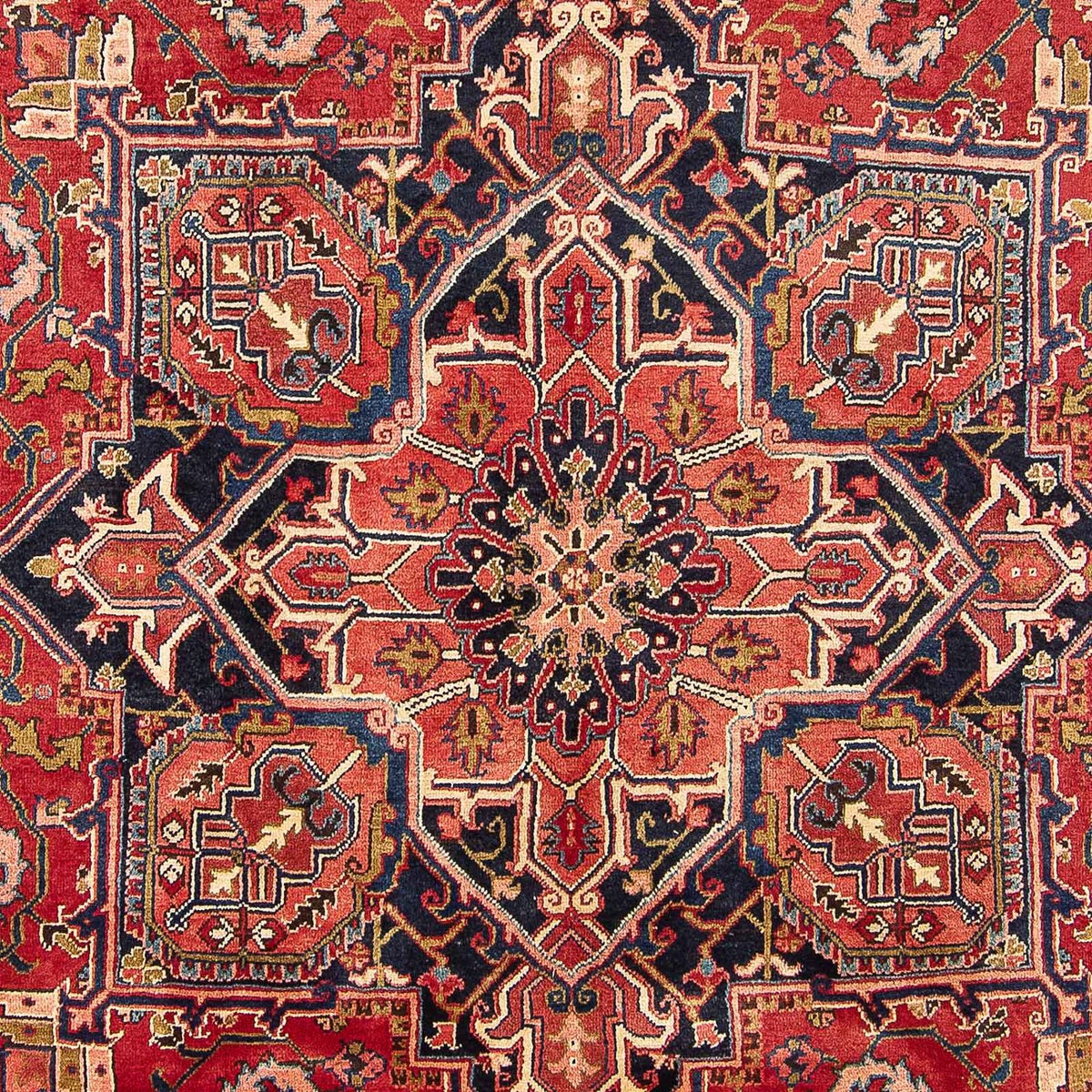 Alfombra persa - Nómada - 342 x 245 cm - rojo