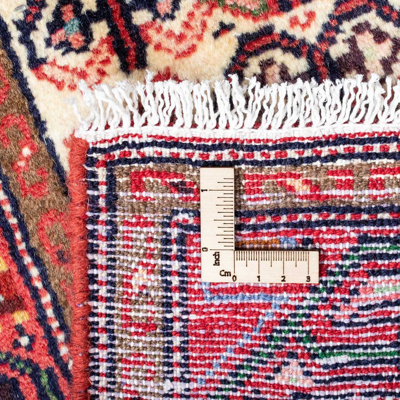 Alfombra persa - Nómada - 136 x 82 cm - rojo oscuro