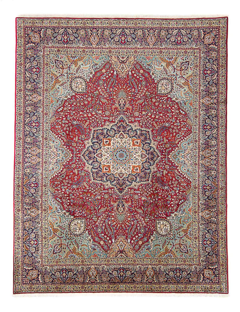 Alfombra Persa - Tabriz - Real - 382 x 300 cm - rojo