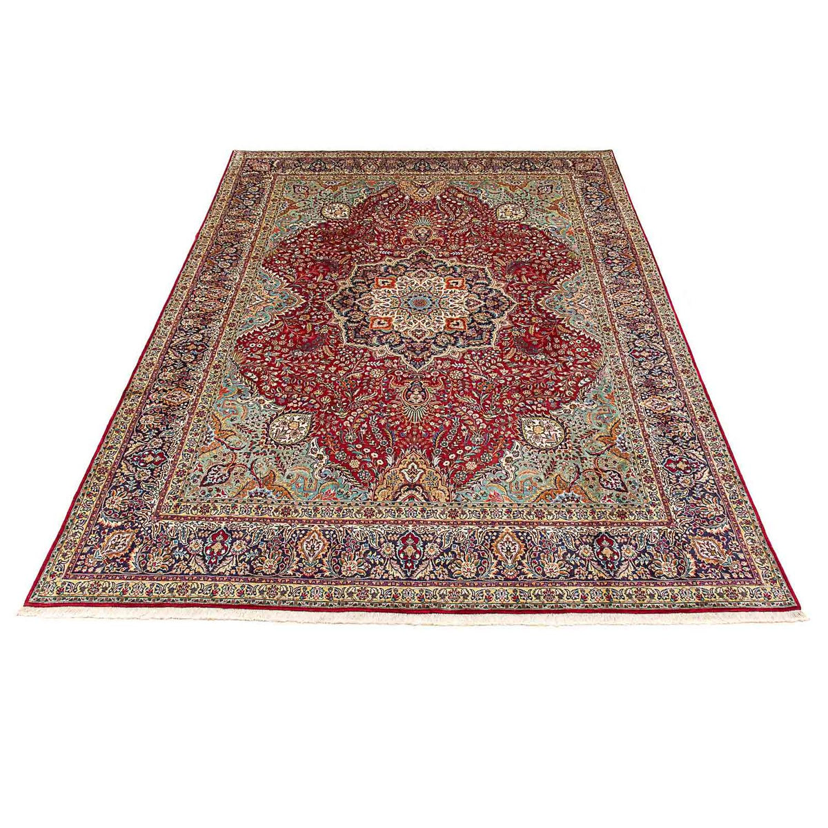Alfombra Persa - Tabriz - Real - 382 x 300 cm - rojo