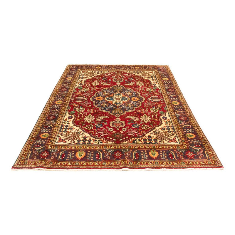 Alfombra Persa - Tabriz - Real - 213 x 149 cm - rojo