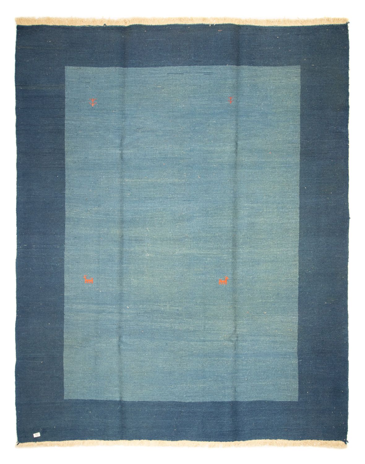 Alfombra Gabbeh - Persa - 270 x 214 cm - azul marino