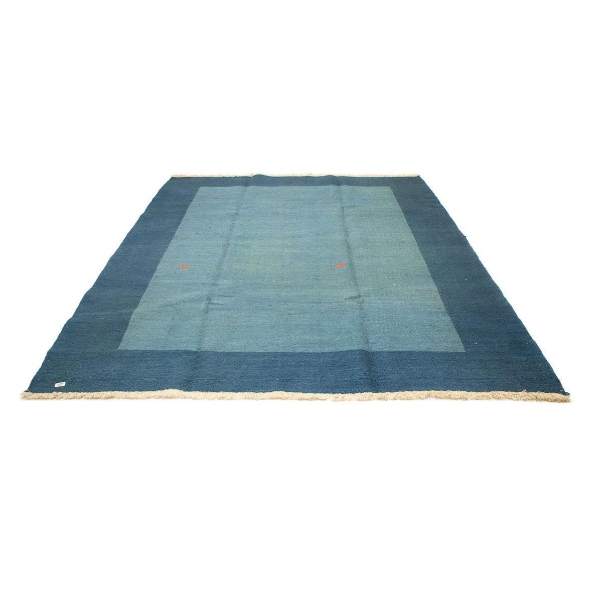 Alfombra Gabbeh - Persa - 270 x 214 cm - azul marino
