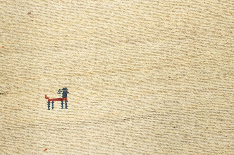 Alfombra Gabbeh - Persa - 206 x 158 cm - beige