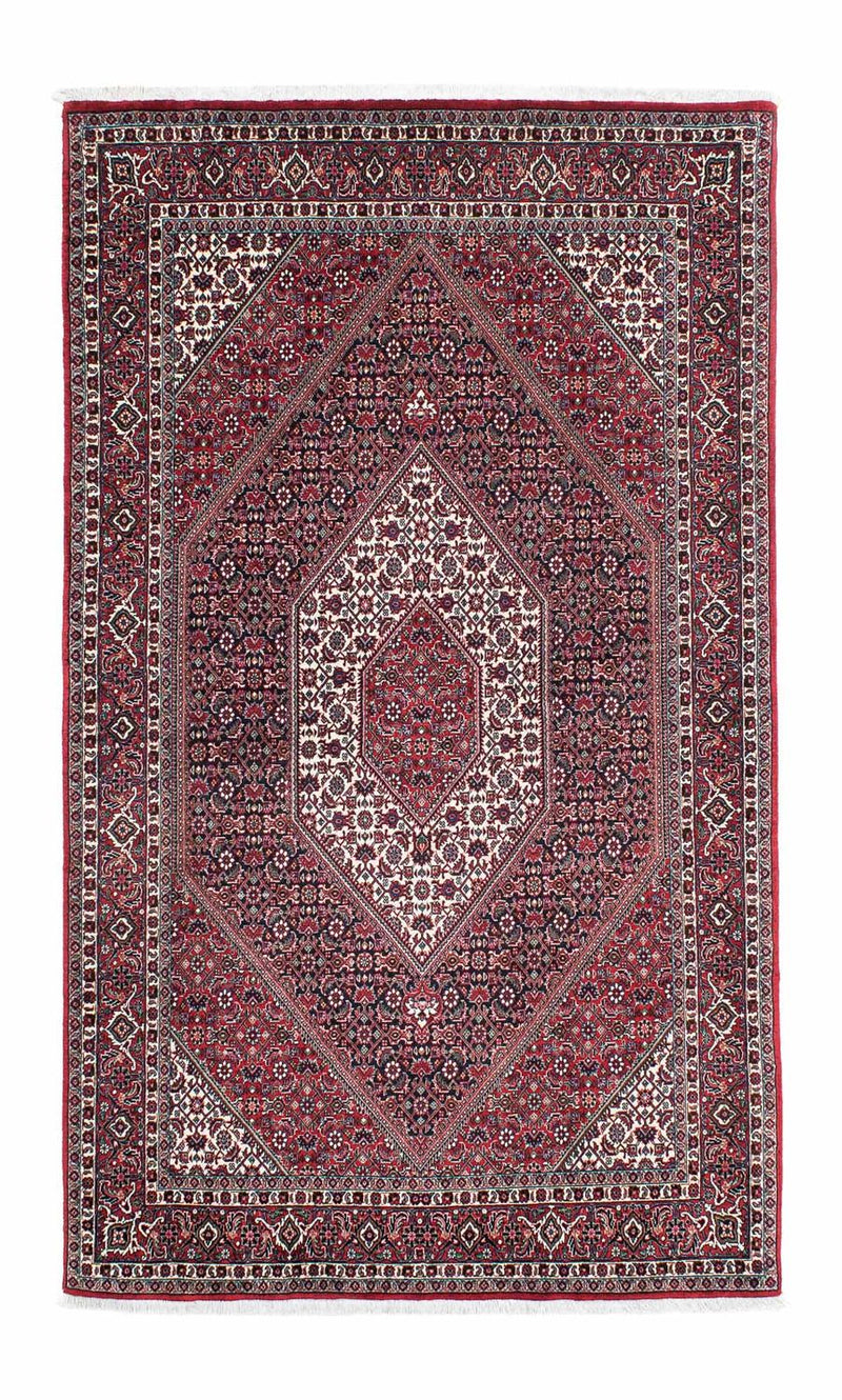 Alfombra persa - Bidjar - 204 x 129 cm - rojo claro