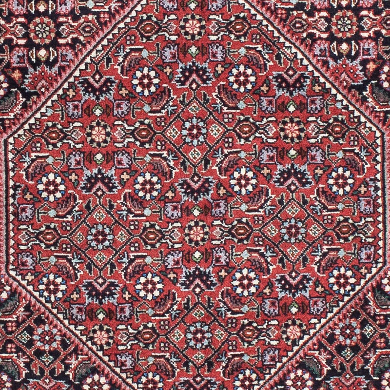 Alfombra de pasillo Alfombra persa - Bidjar - 197 x 72 cm - rojo
