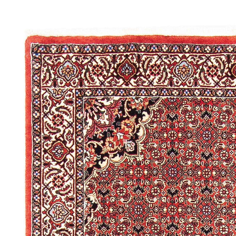 Alfombra persa - Bidjar - 182 x 110 cm - rojo