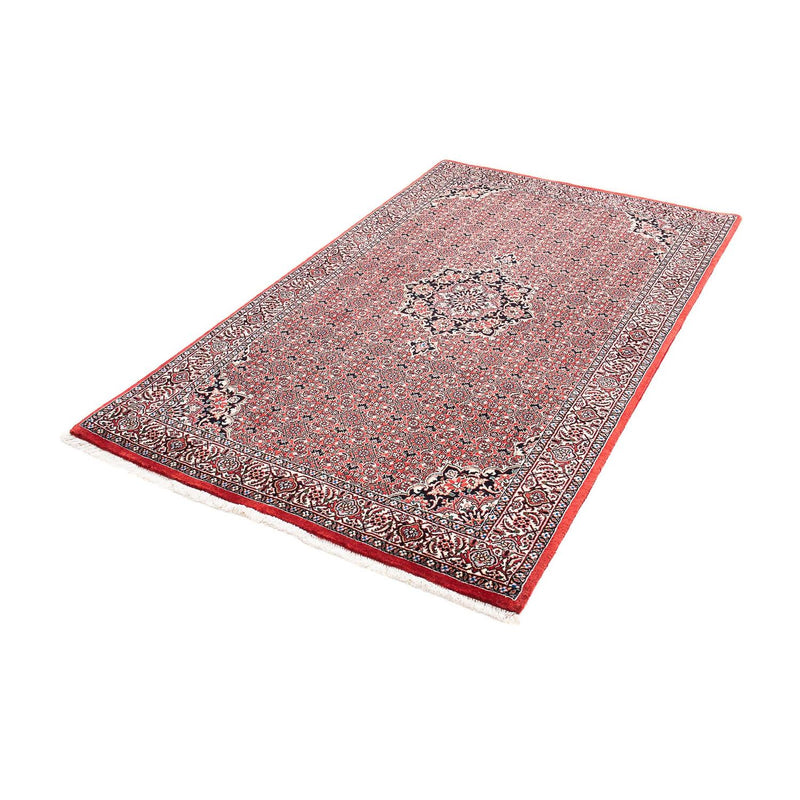 Alfombra persa - Bidjar - 182 x 110 cm - rojo