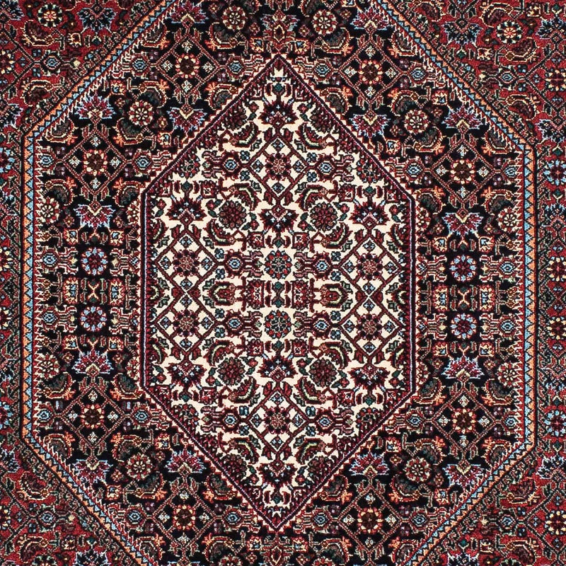 Alfombra de pasillo Alfombra persa - Bidjar - 200 x 99 cm - azul oscuro