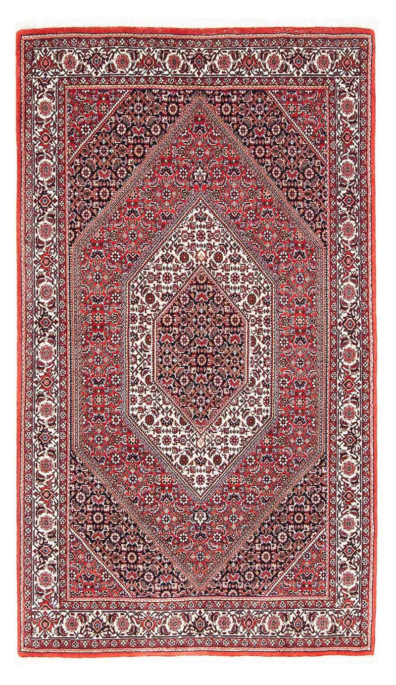 Alfombra persa - Bidjar - 189 x 109 cm - rojo